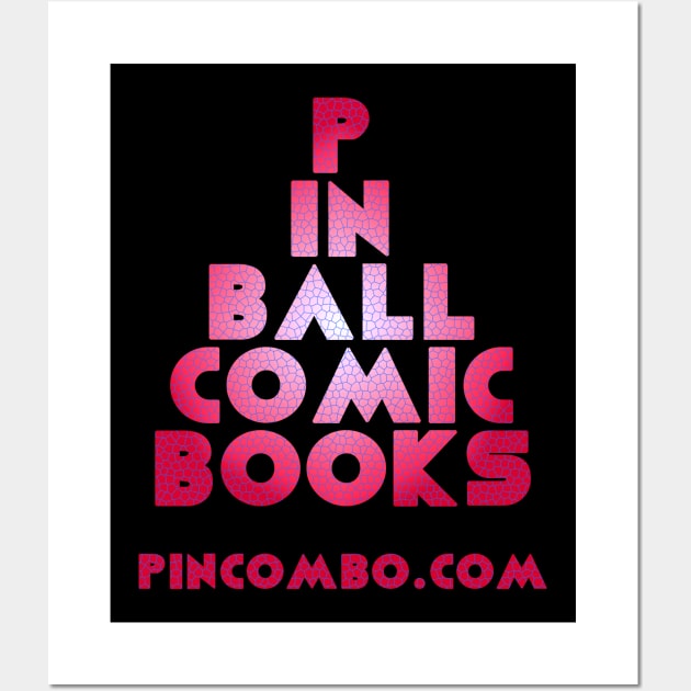 Pinball Comic Books PINCOMBO.com Wall Art by Elvira Khan